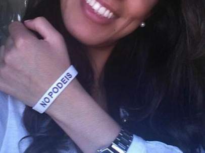 Una pulsera 'No Podéis'