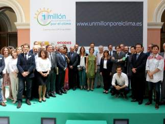 Presentación de la campaña del Ministerio de Agricultura, Alimentación y Medio Ambiente: "1 Millón de Compromisos por el Clima".
