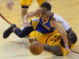 LeBron James y Stephen Curry