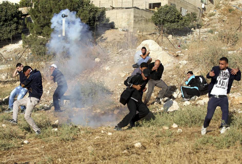 Disturbios en Cisjordania