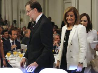 Mariano Rajoy y Fátima Báñez