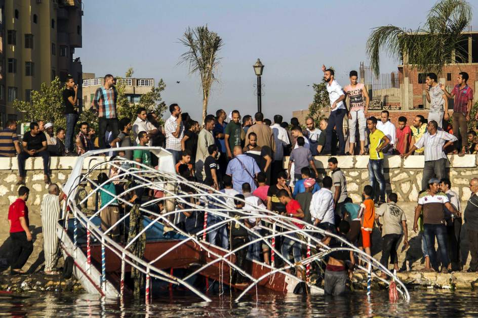 Se hunde un ferry en el Nilo