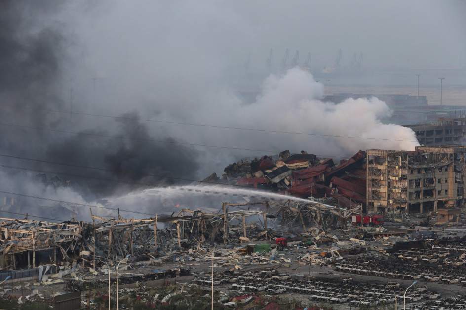 Explosión mortal en China.