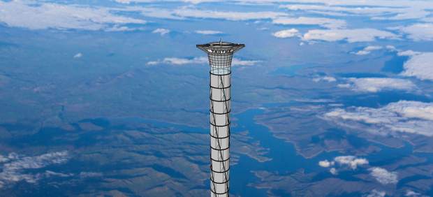 Una torre de 20 kilómetros de altura