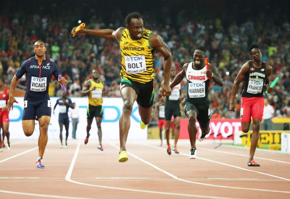 Jamaica Gana El 4x100 Y Usain Bolt Conquista Su Oro Mundial Número Once 20minutoses 