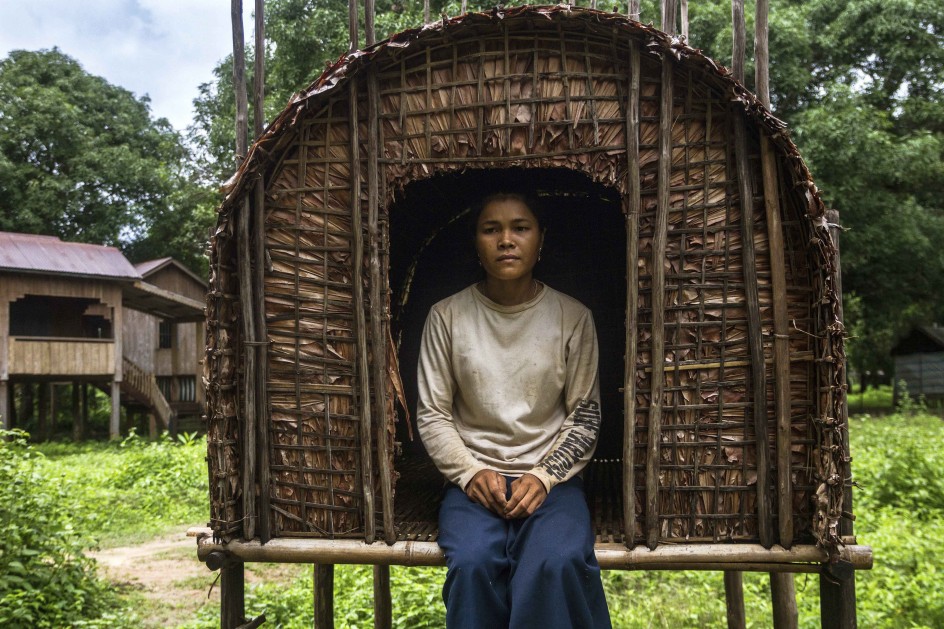 Cabañas de solteras en Camboya 