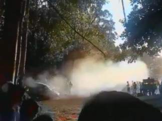 Accidente mortal del rally de A Coruña