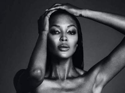 Naomi Campbell en 'top less'