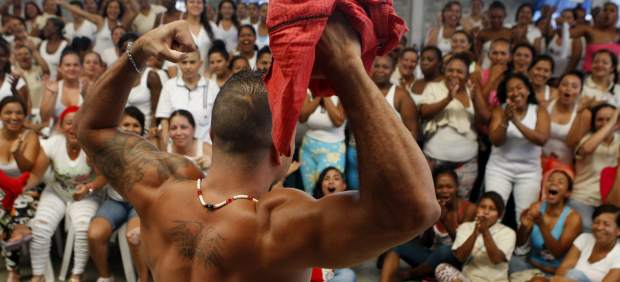 Concurso de belleza entre presos colombianos