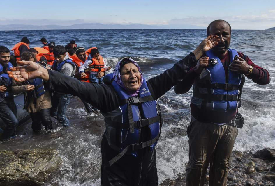 Alegría por pisar Europa