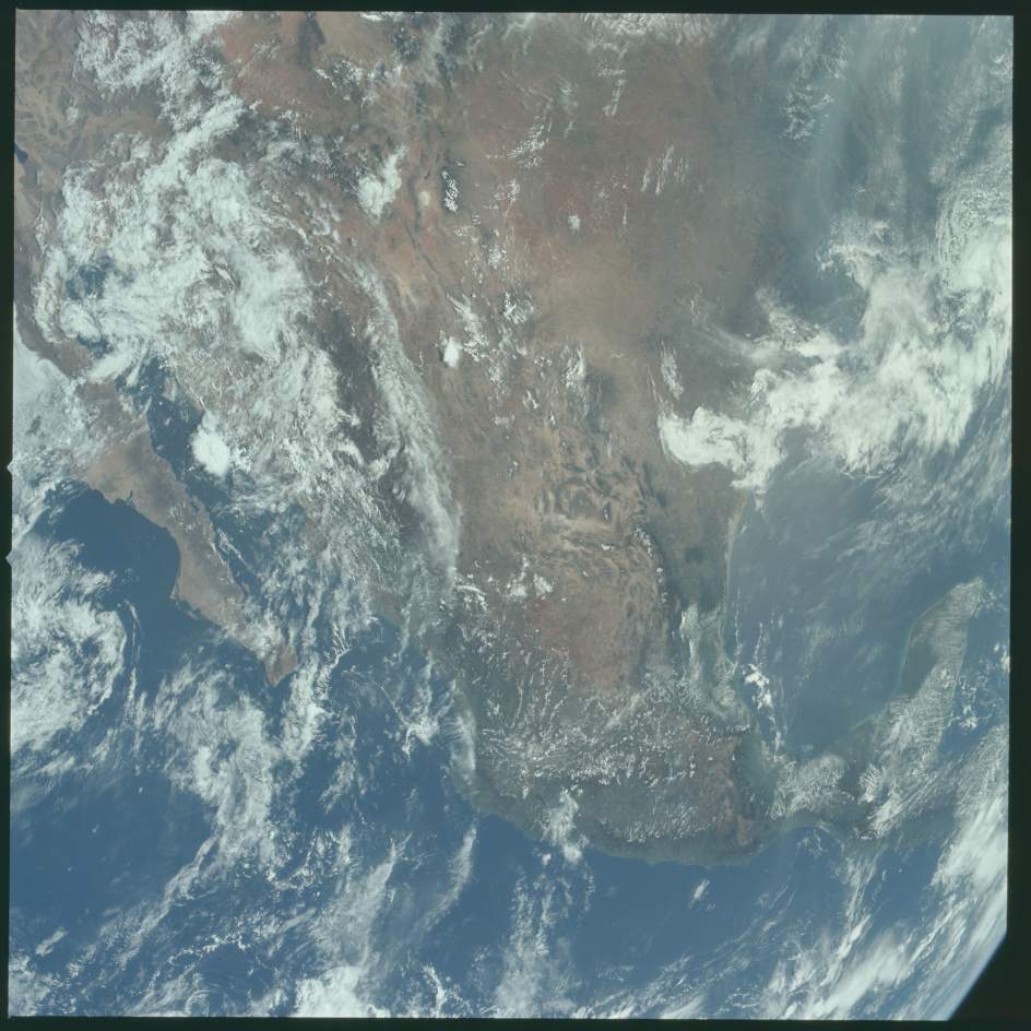 México, desde el espacio