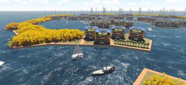 Una isla-ciudad independiente de cualquier Estado: anuncian su construcción para 2020