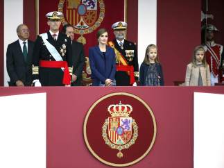 Los Reyes presiden la Fiesta Nacional