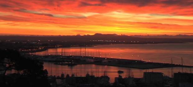 Amanecer en Mallorca.