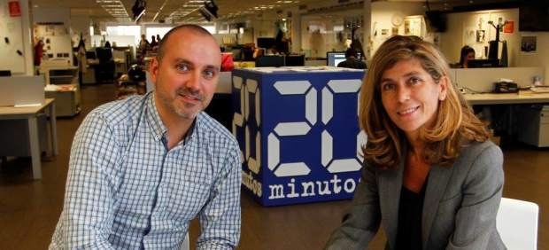 Firma del acuerdo entre PlayGround y 20minutos