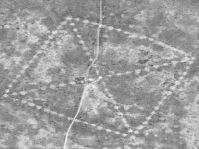 Geoglifo de la estea de Kazajistán