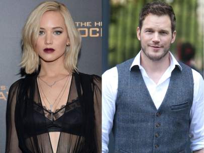 Jennifer Lawrence y Chris Pratt