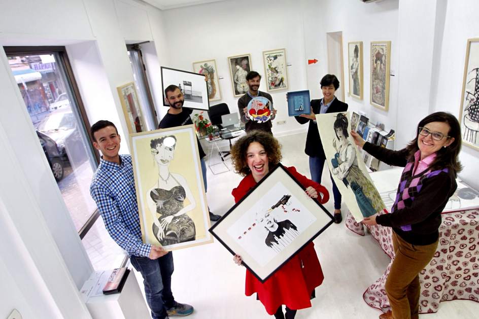 Jóvenes y nuevos coleccionistas de obras de arte sin seis Jóvenes y nuevos coleccionistas de obras de arte sin seis