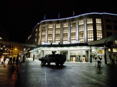 Bruselas, tomada por militares y policías