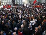 Protesta contra la intervención militar en Siria Protesta contra la intervención militar en Siria