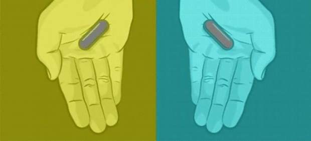 Tras la ilusión óptica del vestido, llegan las pastillas: ¿Ambas grises o una azul y otra roja?