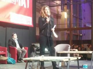 Naomi Klein, en la ZAC