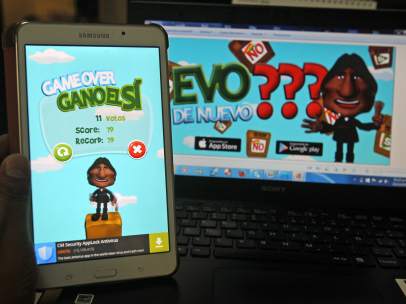 Videojuego Evo Morales.