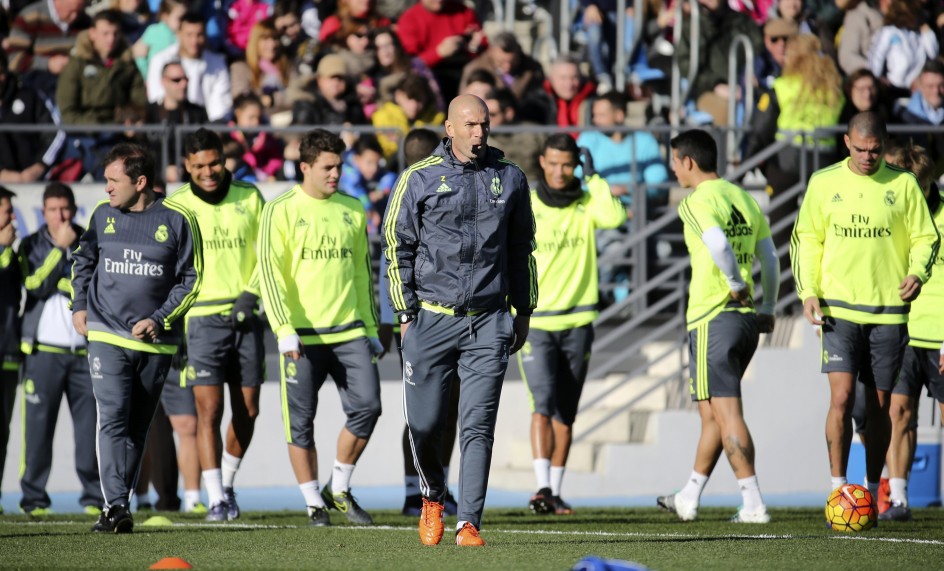 Resultado de imagen para real madrid entrenamiento 2016