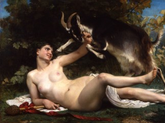 William Adoplphe Bouguereau - Bacchante, 1862
