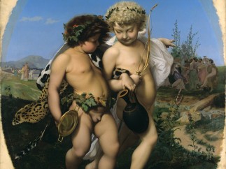 Jean-Léon Gérôme - Bacchus et l’Amour ivres, vers 1850

