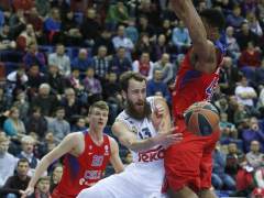 Sergio Rodríguez, en partido de Euroliga