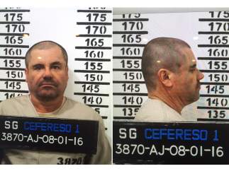 Ficha policial de 'El Chapo' Guzmán