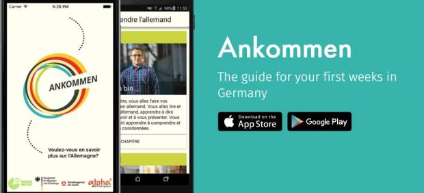 'Ankommen', aplicación para los refugiados en Alemania