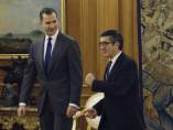 Felipe VI y Patxi López Felipe VI y Patxi López