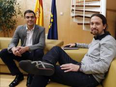 Pedro Sánchez y Pablo Iglesias