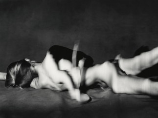 IRVING PENN - Woman Turning Over, New York, 1995
