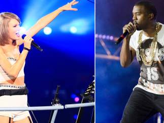 Taylor Swift y Kanye West