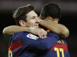 Messi y Suárez