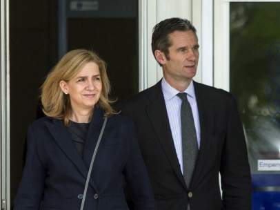 Cristina de Borbón e Iñaki Urdangarin