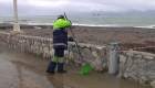 El temporal deja sin arena centenares de playas