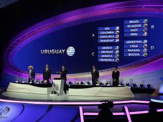 Sorteo de la Copa América en Nueva York