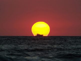 Atardecer en Acapulco