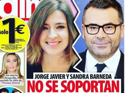 Sandra Barneda contesta a la revista 'Dime'.