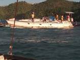 Momificado en su velero Momificado en su velero