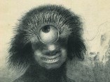 Odilon Redon - “Il Polipo difforme ondeggiava sulle rive, sorta di ciclope sorridente e orrido”, dalla serie Les Origines, 1883