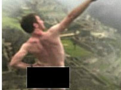 Detenidos un francés y un inglés por hacerse fotos desnudos en Machu Picchu