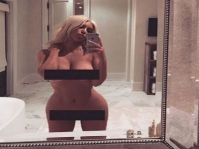 Un desnudo censurado