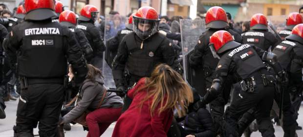 Disturbios en Vitoria