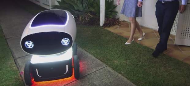 El robot repartidor de pizzas