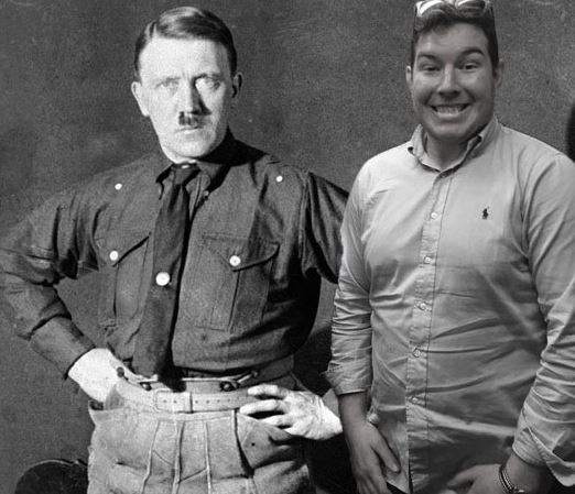 Ben Innes con Hitler